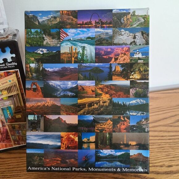 Jigsaw Puzzle Lot America's National Parks | Reader's Paradise | Daisy Jewel - Picture 3 of 13